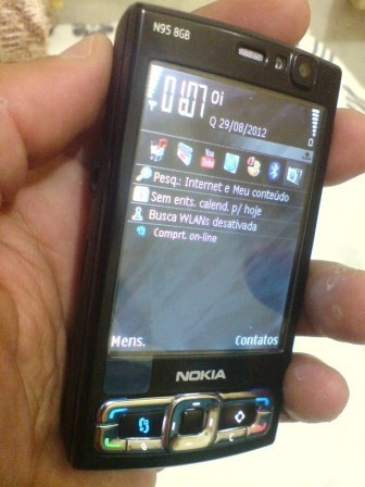 Celular Nokia N95 8gb Black Tec 3g Wi-fi Gps 5mpix Original