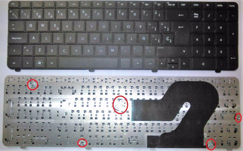 Teclado Hp Cq72 G72 Cq-72 G-72 Aeax8u0001 600715-001 Español