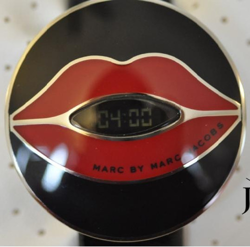 Relógio Marc Jacobs Lips Black Mademoiselle Mbm2048