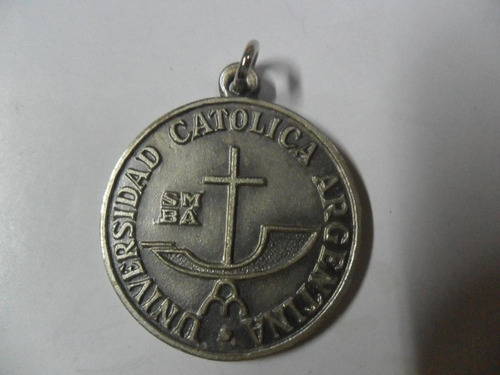 Medalla 1982 Universidad Catolica Argentina Administracion