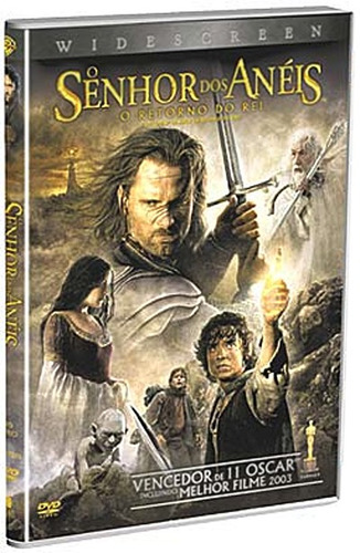 Senhor Dos Anéis O Retorno Do Rei Dvd Original Duplo