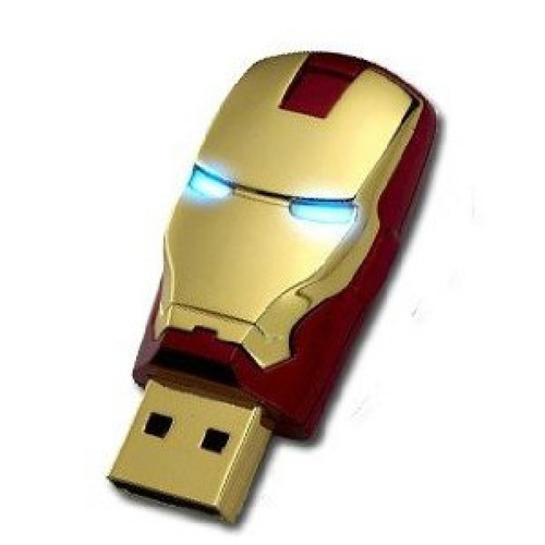 Pen Drive 16 Gb Flash Drive Usb Homem De Ferro