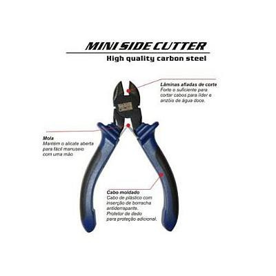 Alicate Mini Side Cutter Ms-pl04f - Marine Sports