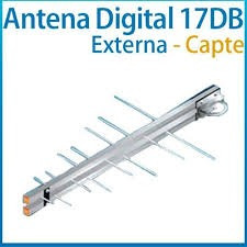 Antena Capte Uhf /digital/ Hd 17 Dbi (oferta Especial)