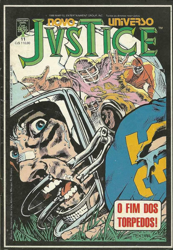 Novo Universo Justice 11 - Abril - Bonellihq Cx353 J21