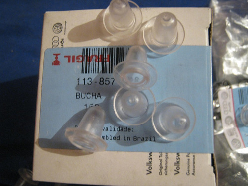 Kit 56 Bucha Silicone Lateral Forro Fusca Itamar Série Ouro Luxo 2