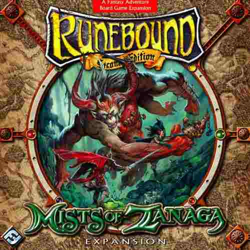 Mists Of Zanaga - Runebound - Expansão Jogo Importado  Ffg