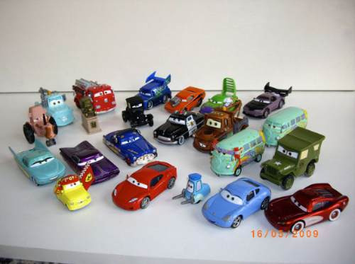 Disney Pixar Cars Coleção 22 Carros Tractor Sheriff