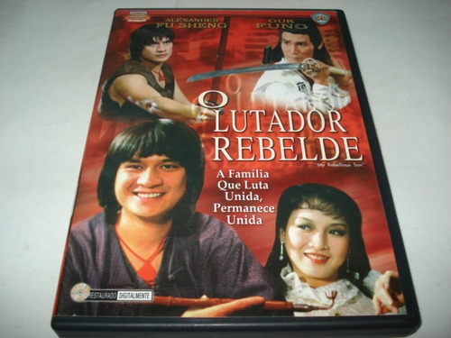 Dvd China Video O Lutador Rebelde Com Alexander Fu Sheng