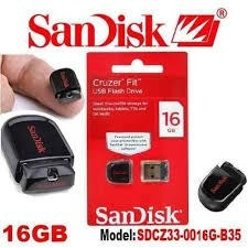 Pen Drive 16gb  Fit Sandisk Mini Promoção