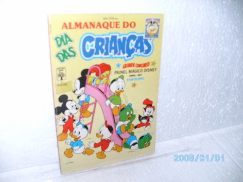 Gibi Almanaque Dia Das Crianças Nº1 Abril  *banca 1989 Hq Fj