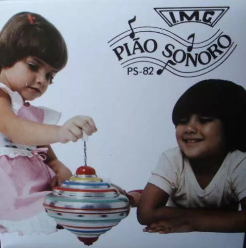 Pião Sonoro G Brinquedo Tradicional Brinquedos Bambalalão