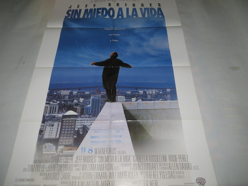 Poster Original De La Pelicula Sin Medio A La Vida