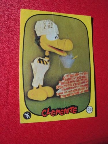 Figuritas Clemente Año 1982 Nº26