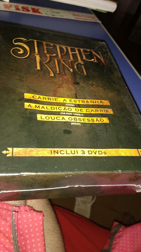 Box Dvd Coleção Stephen King - 3 Discos