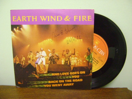 Disco Compacto Vinil Lp Earth Wind & Fire 1980
