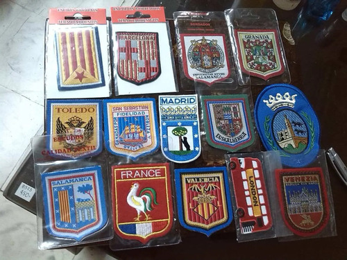 Escudos Bordados Termo Adhesivos Colección Precio X C/u | Cuotas sin interés