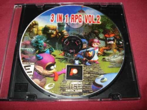 Game Ps1 3 In 1 Rpg Volume 2 Cd Prata Sem Manual (Usado)