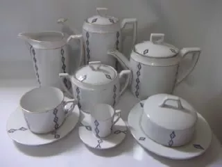 Aparelho Antigo Porcelana Jogos Cafe Cha Outros Antigos