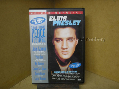 Dvd Elvis Presley Sweet Toronto Peace Festival Um  Grito De