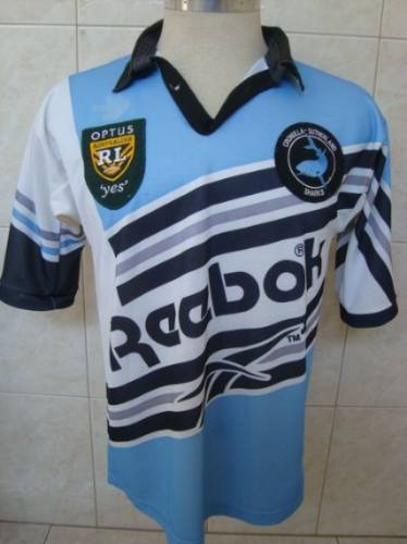 Camisa De Futebol Australiano - Cronulla Sutherland -  Rugby
