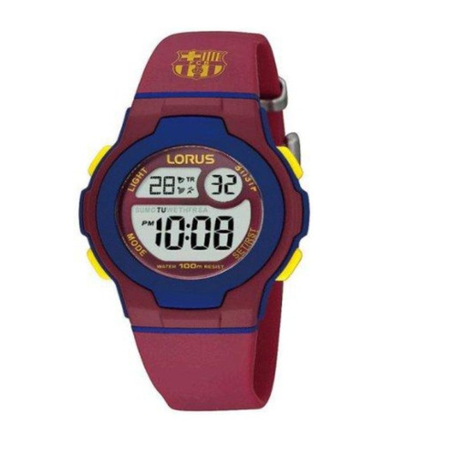 Imagen 1 de 9 de Reloj Lorus By Seiko R2337hx9 Hombre Barcelona Digital Azul