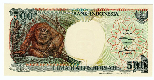 * Indonesia - 500 Rupiah Ano 1992 - Pick 128 - Fe *