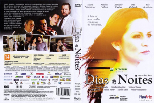 Dvd Dias E Noites (2008) José De Abreu Calloni