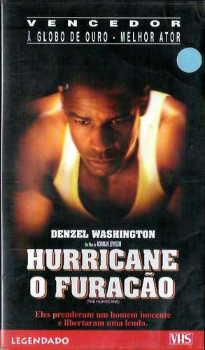 Vhs - Hurricane - O Furacão - Denzel Washington