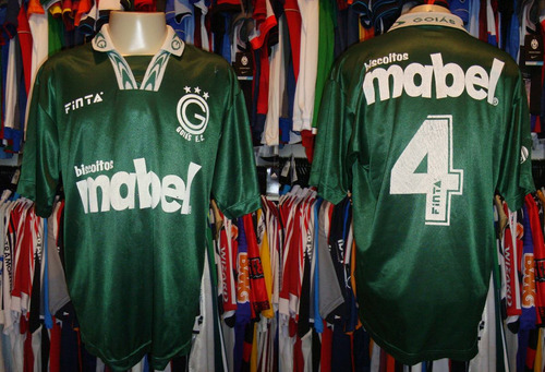 Goiás - Camisa Anos 90 Finta Titular De Jogo # 4