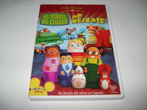 Dvd Infantil Disney Os Herois Da Cidade Ao Resgate