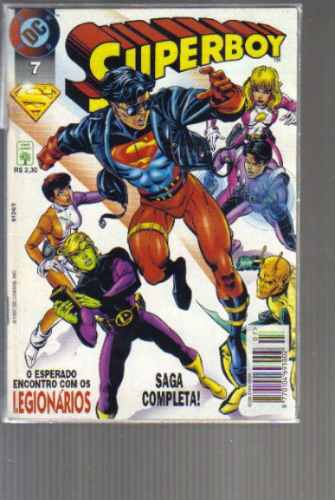 Superboy Numero 7 - Editora Abril (Usado)