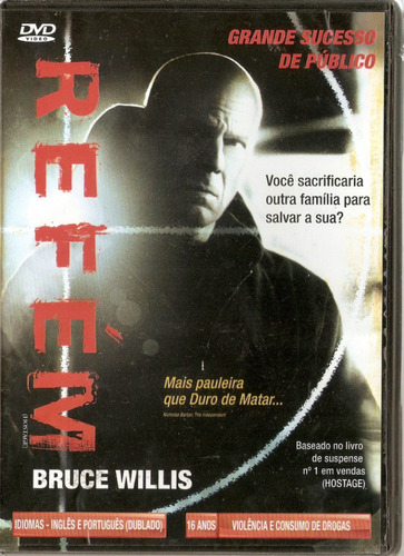 Dvd Refém - Bruce Willis 