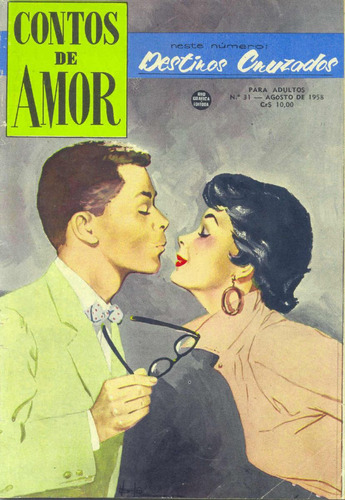 Revista Contos De Amor - Rge - 1958/1968- Preço Unitário