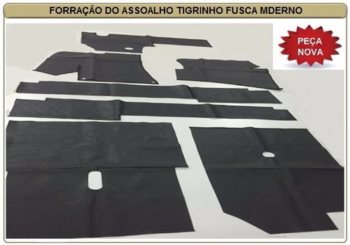 Forração Revest Assoalho Fusca Tipo Original Tunel 1971/1974