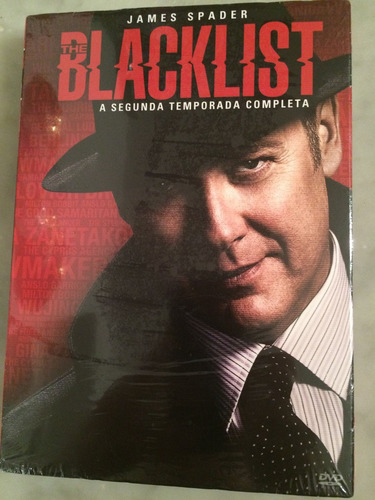 Dvd Blacklist Segunda Temporada Completa/ 5 Dvds/ Lacre De F
