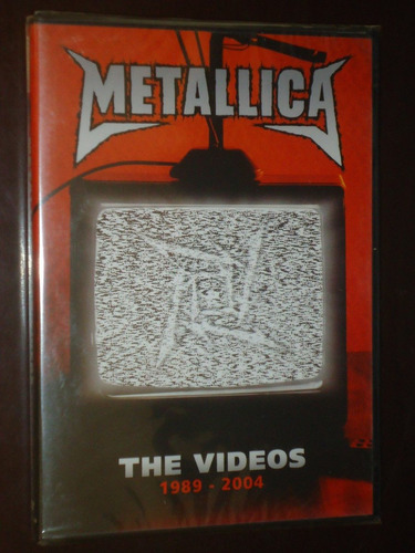 Dvd Metallica The Videos 1989 2004 Lacrado !!!