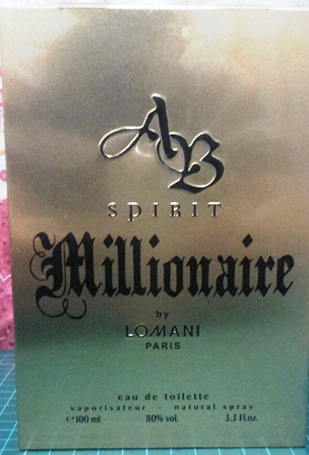 Perfume Spirit Millionaire Caballero 100 %