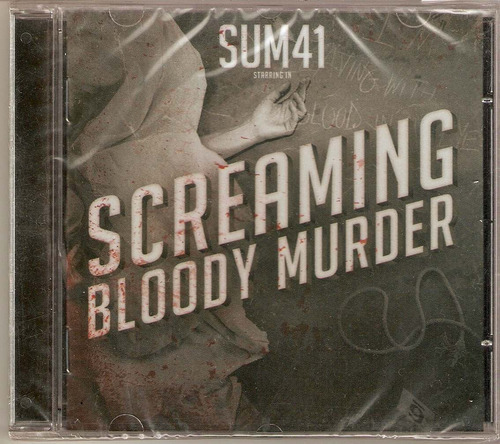 Cd Sum 41 - Screaming Bloody Murder 