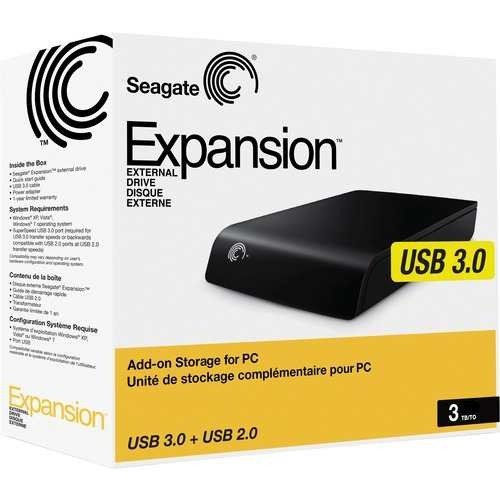 Hd Externo 3tb 3000gb Seagate Expansion Usb 3.0 Pc Mac Linux