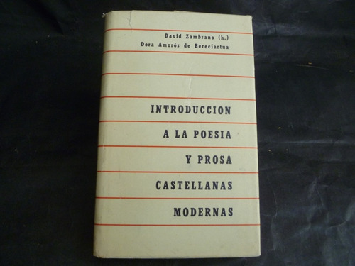 Introduccion A La Poesia Y Prosa Castellanas Modernas L1