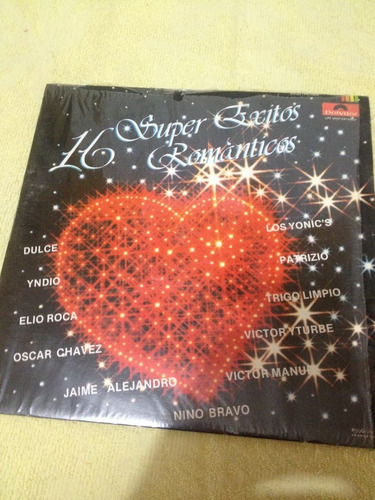 16 Super Exitos Romanticos Varios Disco De Vinil Original 