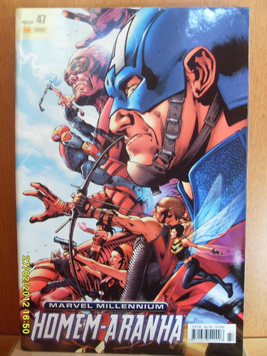 Homem-aranha Marvel Millennium 47 Panini Bonellihq Cx100 H19