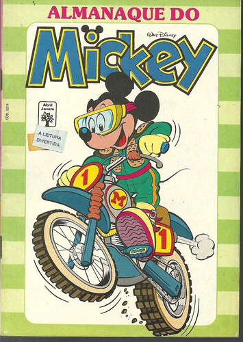 Almanaque Do Mickey  01 - Abril - Bonellihq Cx214 N20