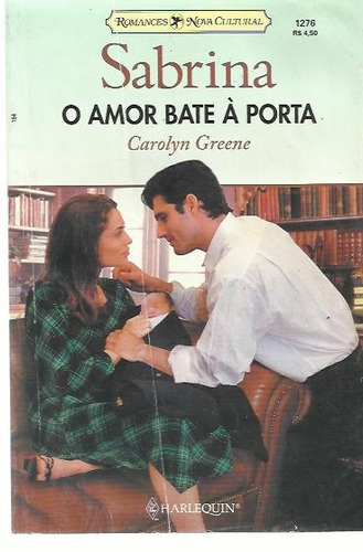 Livro Sabrina O Amor Bate À Porta Nº 1276