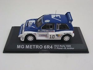 Mg Metro Rally Coleccion Ixo 1-43  11cm 1985 Con Blister