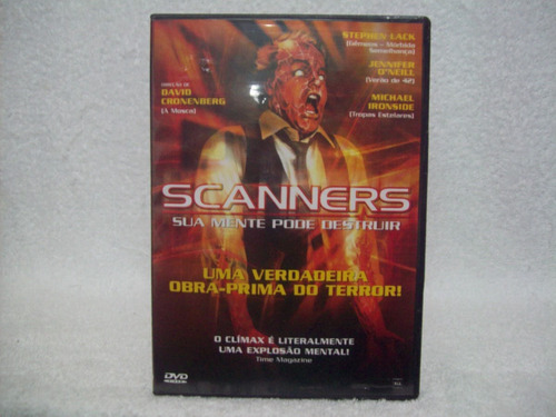 Dvd Original Scanners- Sua Mente Pode Destruir
