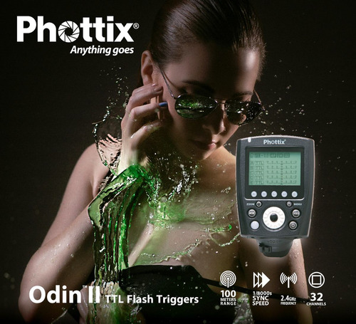 Imagen 5 de 8 de Emisor Radio Phottix Odin 2 Ttl P/ Flash Indra500 Canon