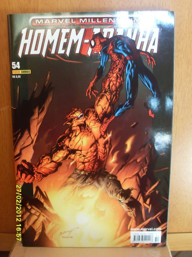 Homem-aranha Marvel Millennium 54 - Bonellihq Cx89 G19