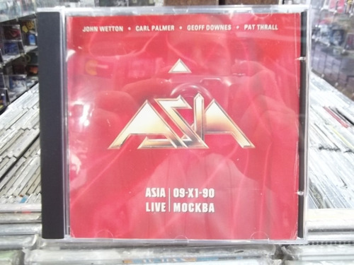 Asia Live In Moscow Cd Importado  Frete 15,00